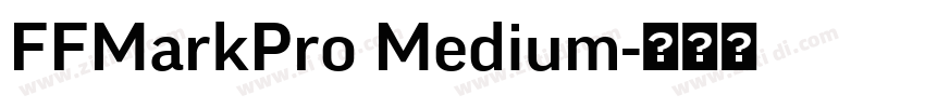 FFMarkPro Medium字体转换